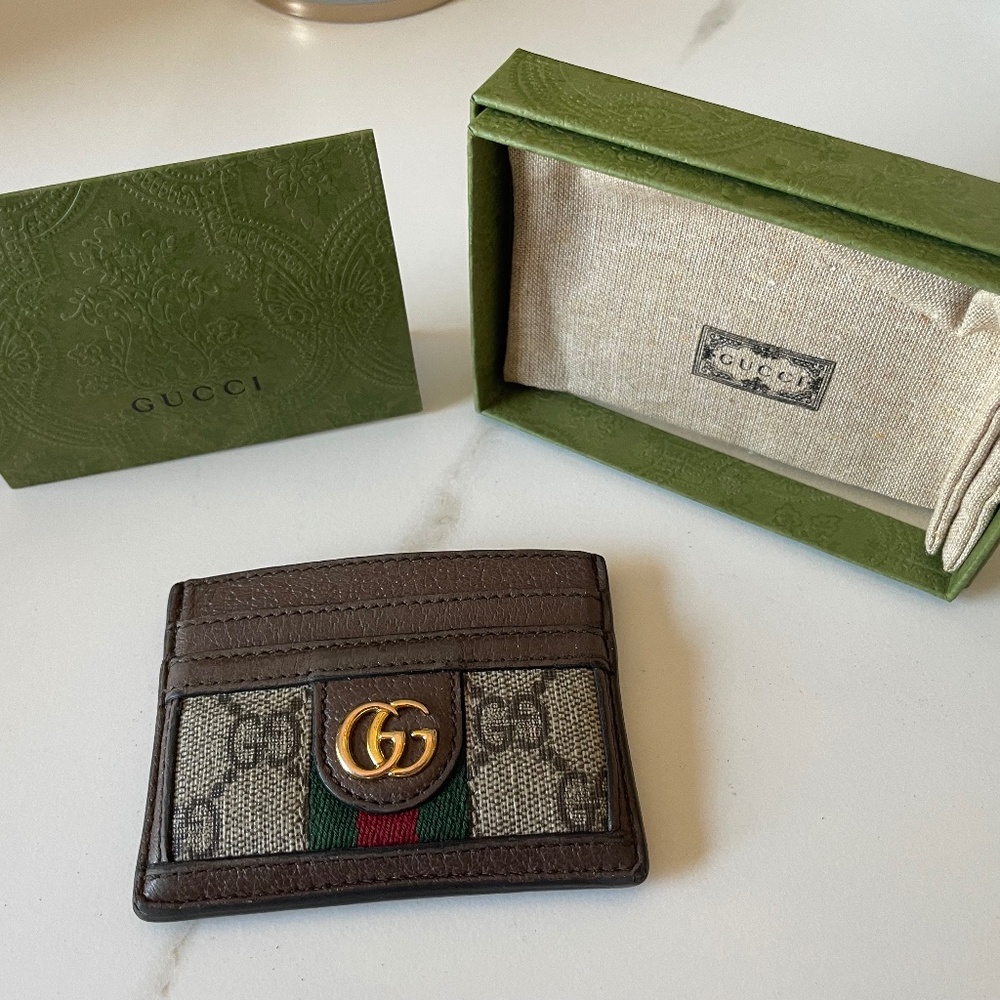 OPHIDIA Gucci Card Case